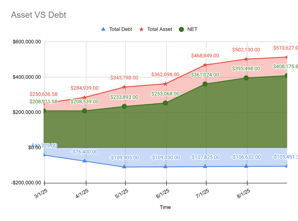 Peasant Investor Aug 2025 Net Worth